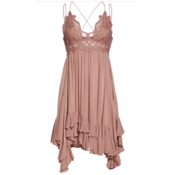 New Free People Adelaide Slip Dress Size S - Picture 4 of 9